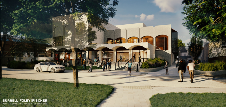 New Lights Theatre Rear Elevation